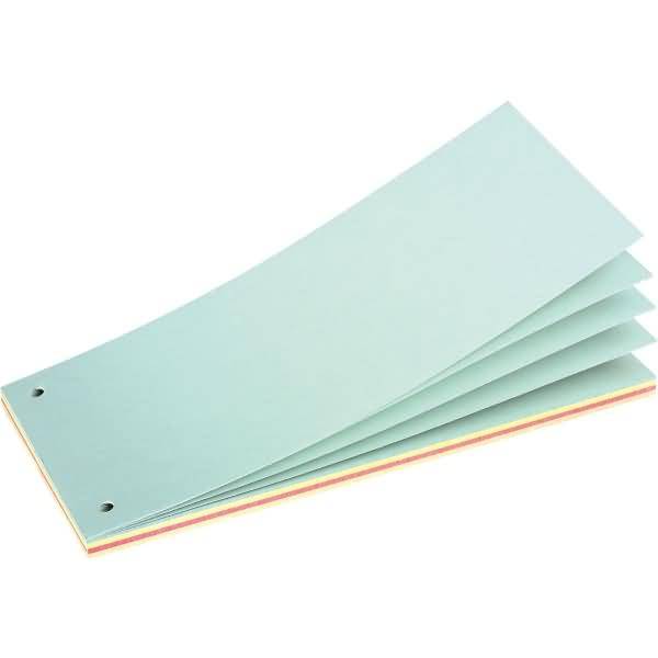 Trennstreifen im Block VE=40 Stück farbig sortiert