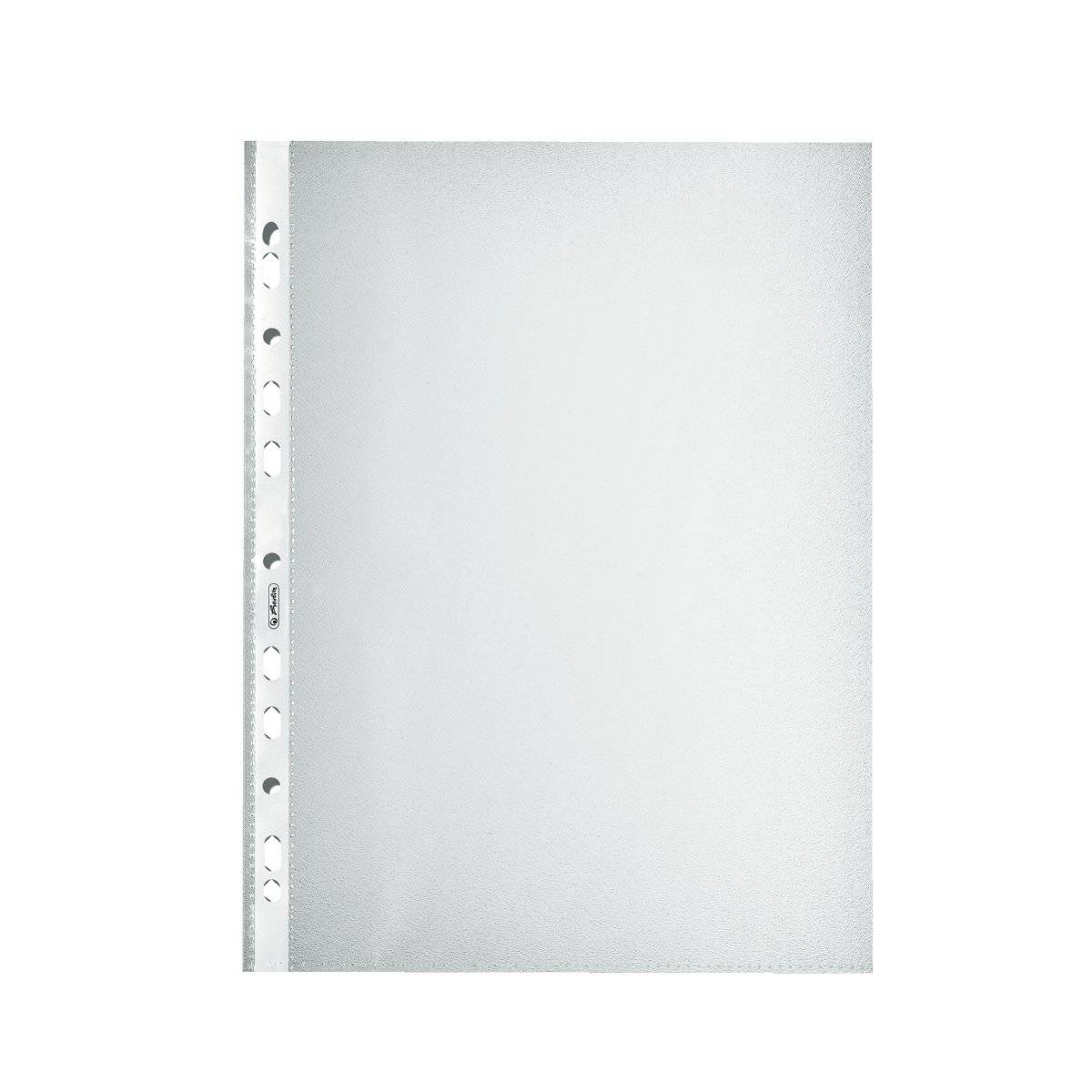 Herlitz 10840320, 210 x 297 mm (A4), Transparent, Polypropylen (PP), Porträt, 100 Stück(e)