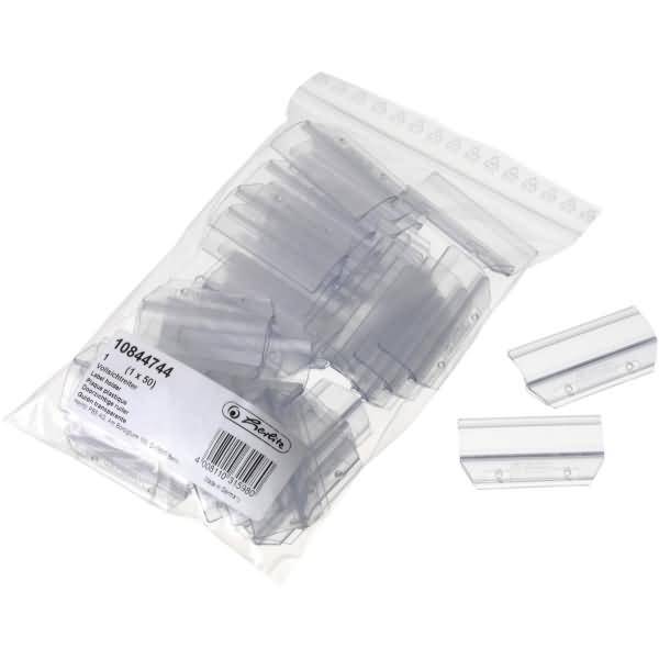 Vollsichtreiter UniReg 60mm transparent VE=50 Stück