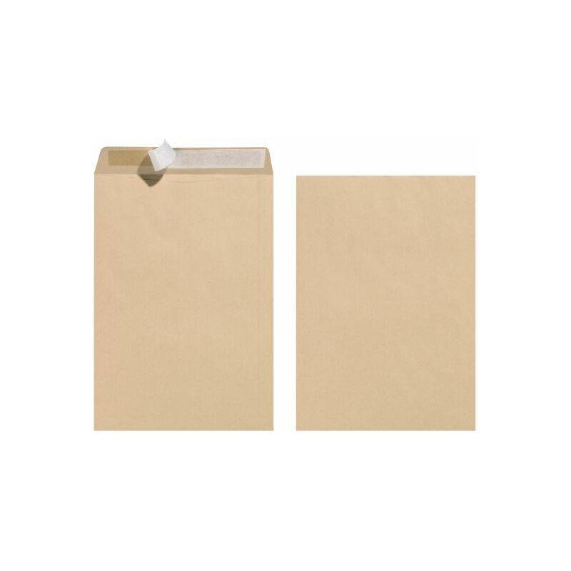 herlitz Versandtasche, DIN C4, ohne Fenster, braun