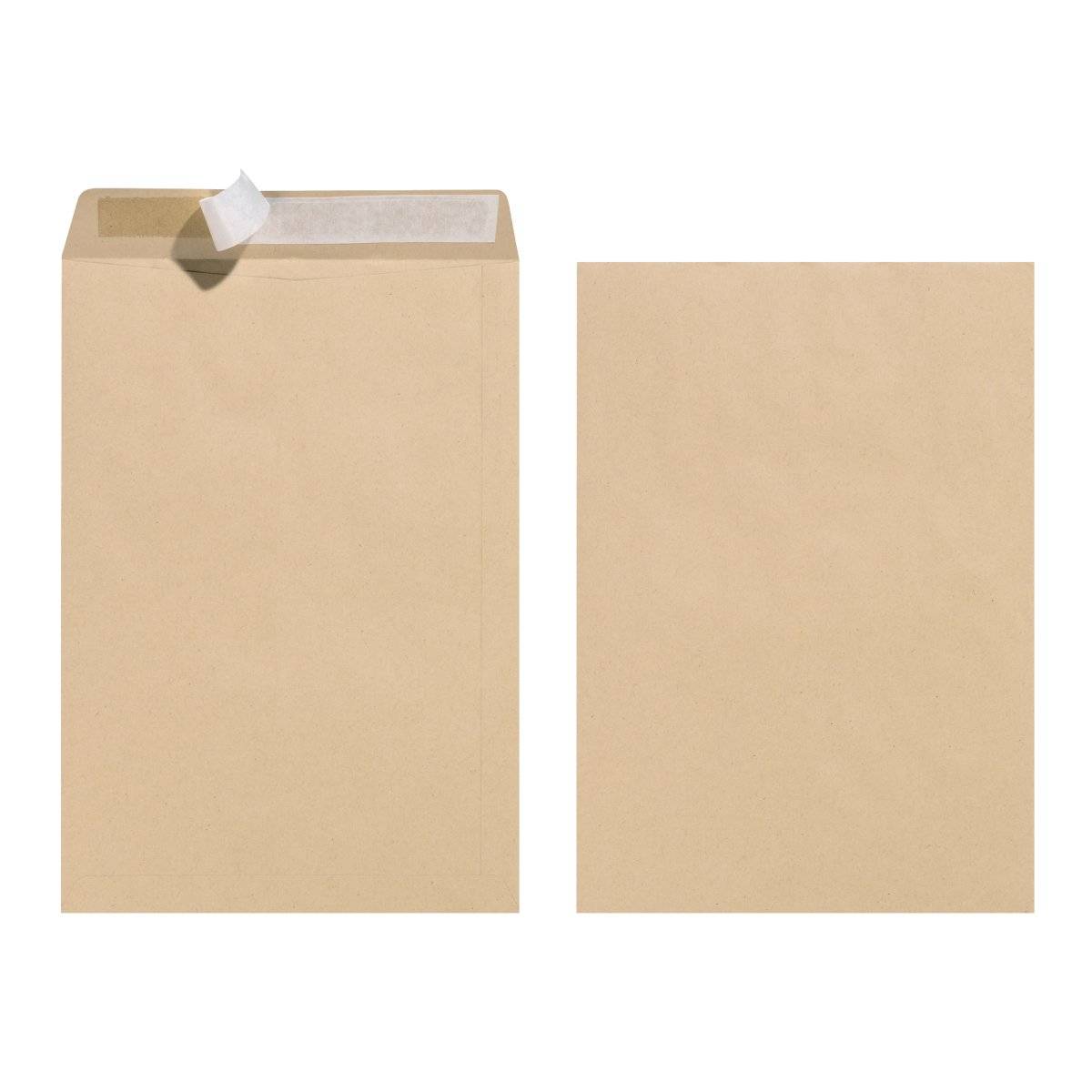 Herlitz 10900744, C4 (229 x 324 mm), Braun, C4 (229 x 324 mm), Papier, 90 g/m², 229 mm