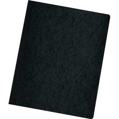 Herlitz Schnellhefter 10902930 DIN A4 Colorspankarton schwarz