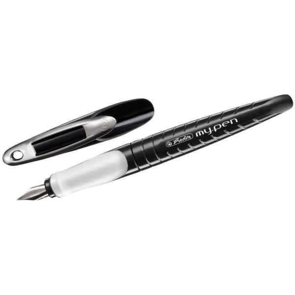 Füllhalter my.pen L-Feder schwarz/weiß