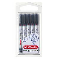 Herlitz my.pen - Tintenpatrone - Blau (Packung