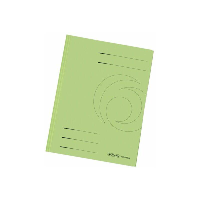 herlitz Sammelmappe easyorga, DIN A4, Manilakarton, hellgrün