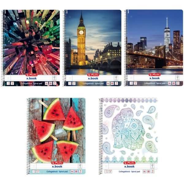 Spiralblock A4 80 Blatt Lineatur 27 FSC Mix