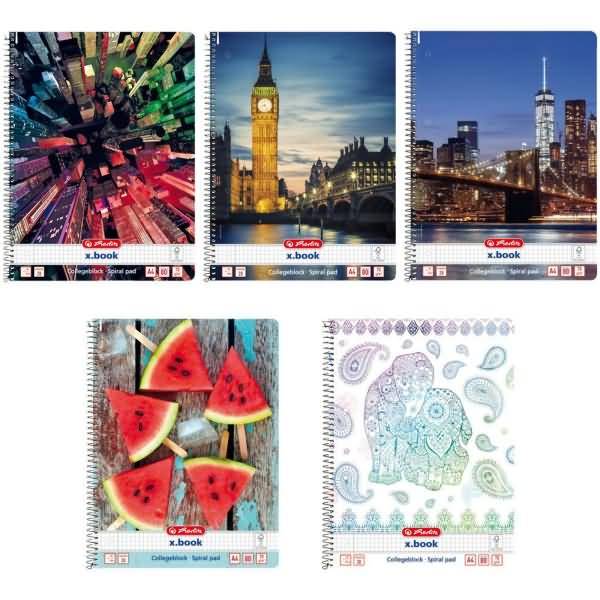 Spiralblock A4 80 Blatt Lineatur 28 FSC Mix