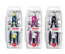 Herlitz 11086535, Schwarz, Blau, Pink