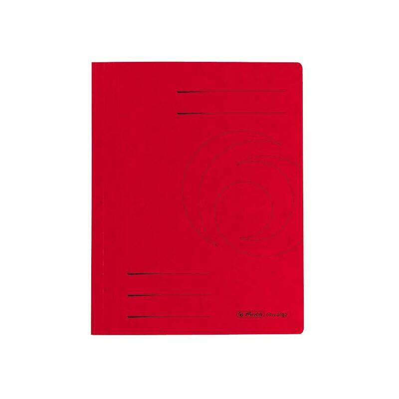 herlitz Schnellhefter easyorga, A4, Karton, rot
