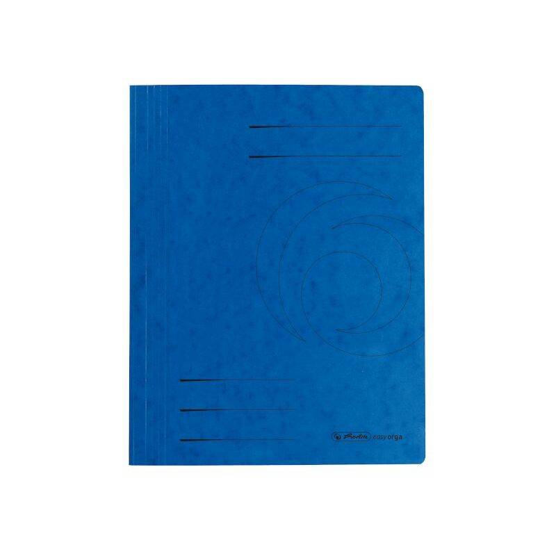 herlitz Schnellhefter easyorga, A4, Karton, blau