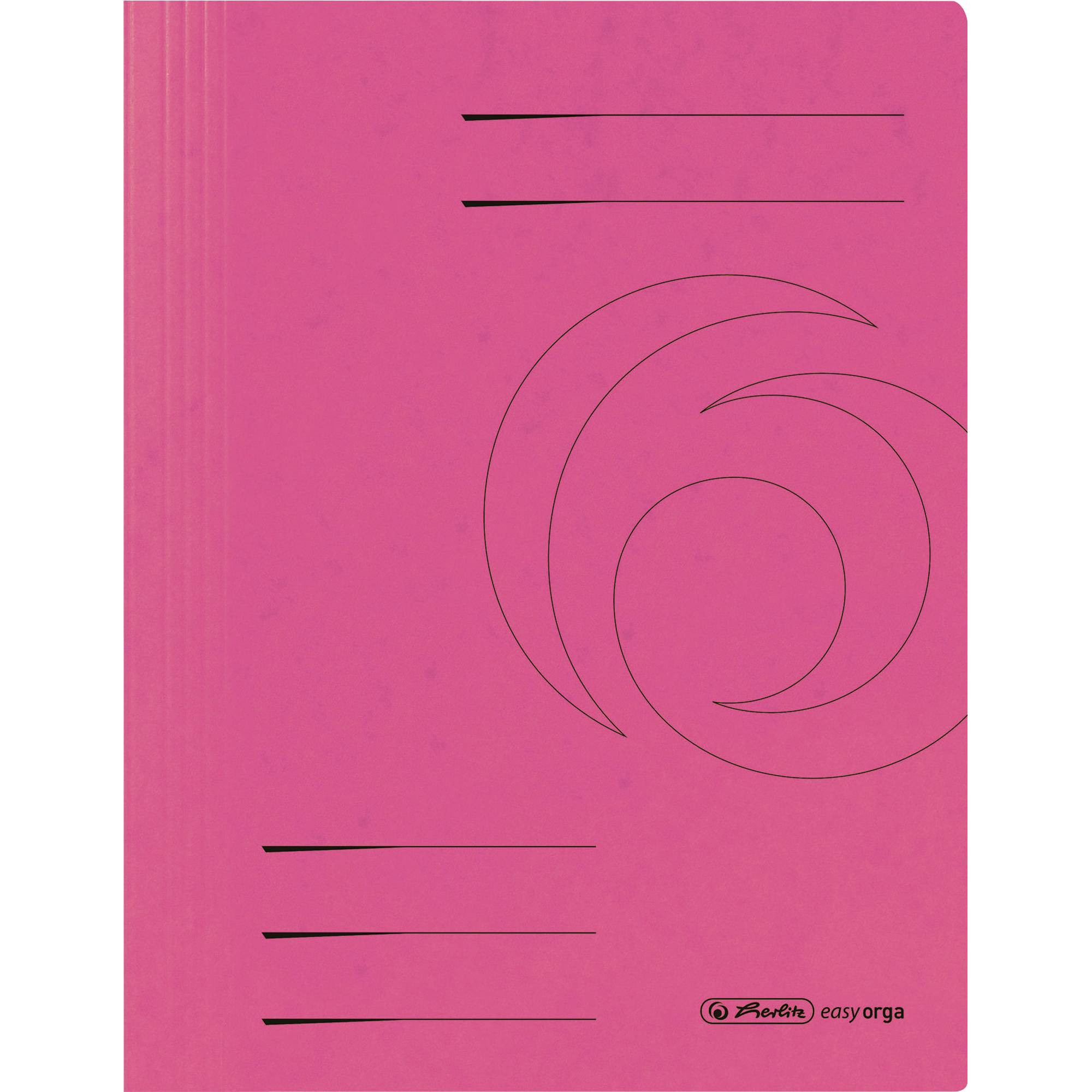 Herlitz Schnellhefter 11159910 DIN A4 Karton fuchsia