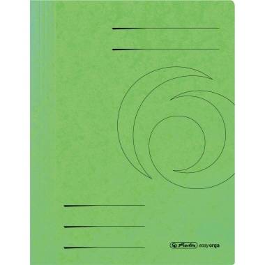 Herlitz Schnellhefter 11199411 DIN A4 Colorspankarton hellgrün