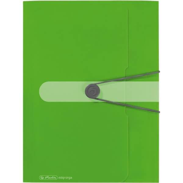 Gummizugmappe PP A4 apfel opak to go