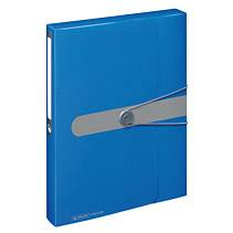Herlitz 11206125, A4, Polypropylen (PP), Blau, 4 cm, 1 Stück(e)