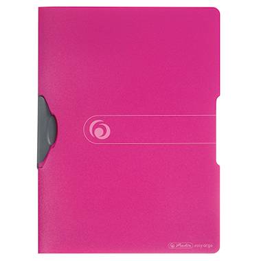 Herlitz Klemmmappe easy orga to go 11206208 DIN A4 30Bl. PP beere