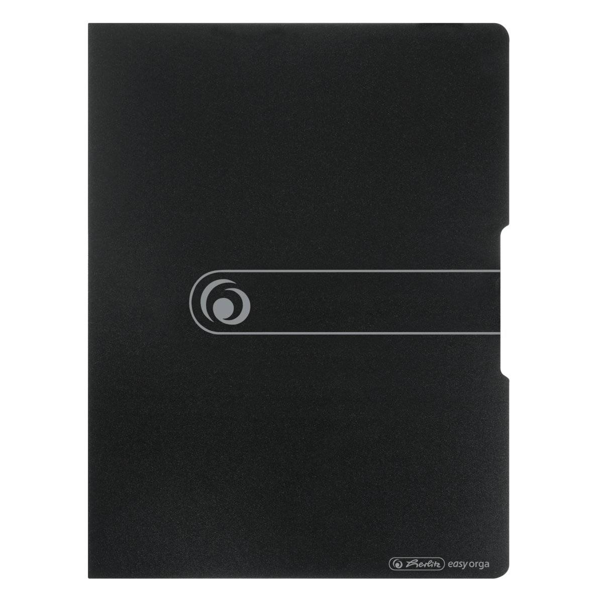 Herlitz 11207818, Schwarz, Polypropylen (PP), 20 Taschen, Porträt, A3, 1 Stück(e)