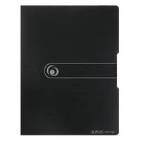 Herlitz 11207818, Schwarz, Polypropylen (PP), 20 Taschen, Porträt, A3, 1 Stück(e)