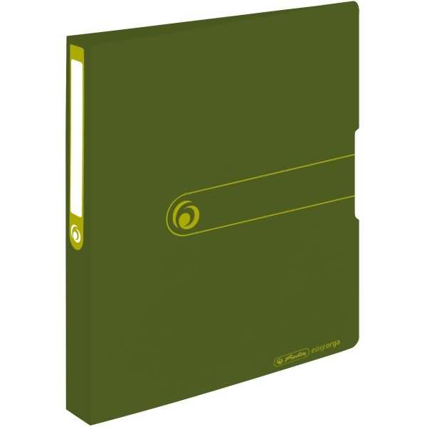 Ringbuch Recycling PP A4 2 Ringe 25mm dunkelgrün to go