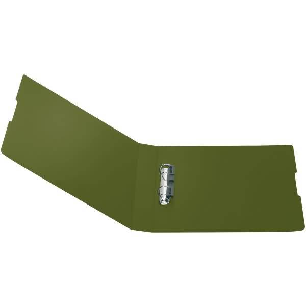 Ringbuch Recycling PP A4 2 Ringe 25mm dunkelgrün to go