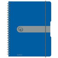 Herlitz 11293065, Einfarbig, Blau, A4, 80 Blätter, 80 g/m², Erwachsener