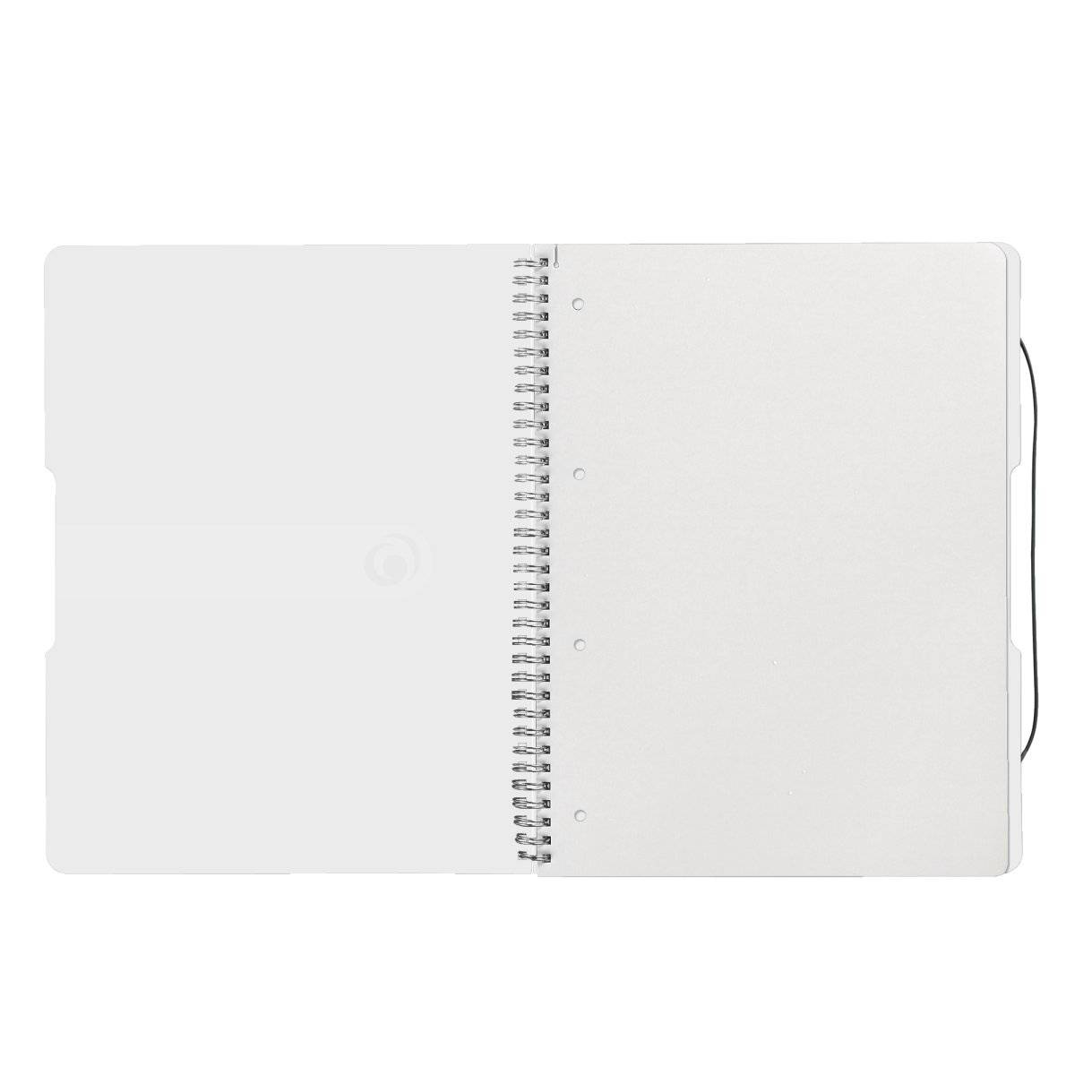 Herlitz 11293107, Einfarbig, Transparent, A4, 80 Blätter, 80 g/m², Erwachsener