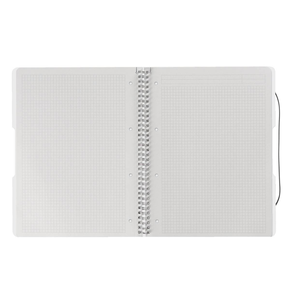 Herlitz 11293107, Einfarbig, Transparent, A4, 80 Blätter, 80 g/m², Erwachsener