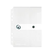 Herlitz 11293818, A5, Polypropylen (PP), Transparent, Porträt, 80 Blätter