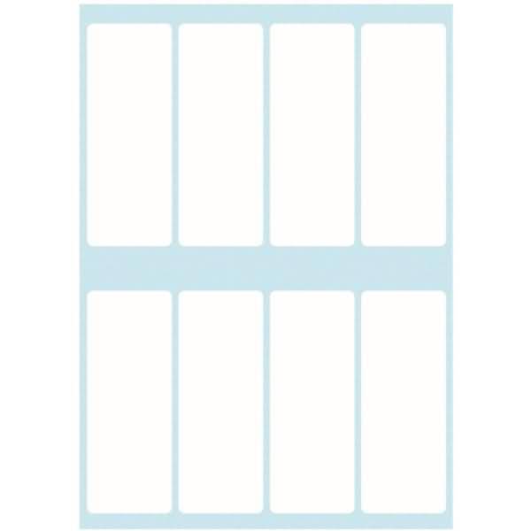 Vielzwecketiketten 19x50mm weiß VE=48 Stück