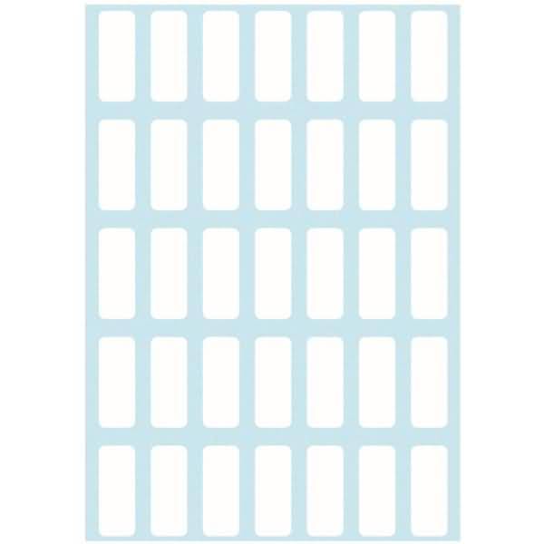 Vielzwecketiketten 8x20mm weiß VE=240 Stück