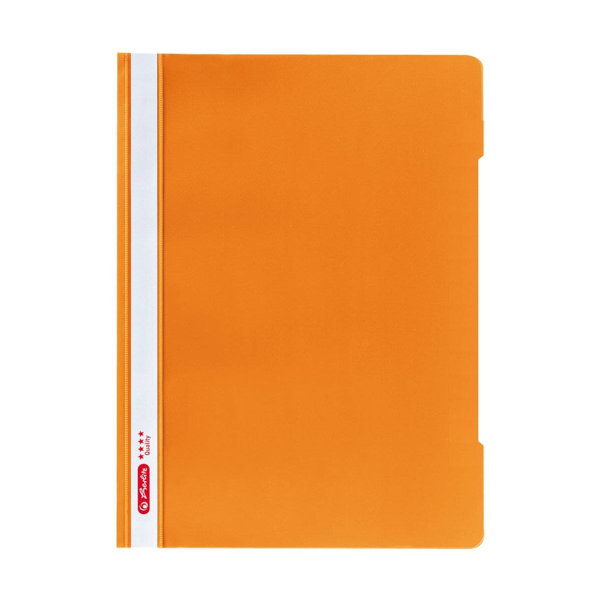 Herlitz 11317120, Manila-Ordner, A4, Polypropylen (PP), Orange, Deutschland
