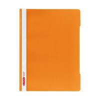 Herlitz 11317120, Manila-Ordner, A4, Polypropylen (PP), Orange, Deutschland