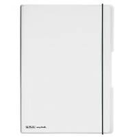 Herlitz my.book flex - Transparent - A4 - 40 Blätter - 80 g/m² - Kariertes Papie