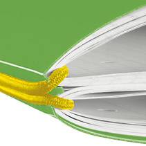 Herlitz 11361458, Grün, A4, 80 Blätter, 80 g/m², Kariertes Papier