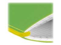 Herlitz my.book flex - Notizbuch - A5 - 40 Blatt / 80 Seiten - weißes Papier - kariert - Grün - Polypropylen (PP)