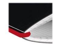 Herlitz my.book flex - Notizbuch - A5 - 40 Blatt / 80 Seiten - weißes Papier - kariert - Schwarz - Polypropylen (PP)