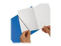 Herlitz my.book flex - Notizbuch - A6 - 40 Blatt / 80 Seiten - weißes Papier - kariert - Blau - Polypropylen (PP)