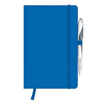 Herlitz 11368990, Blau, A5, 96 Blätter, 80 g/m², Liniertes Papier, Universal