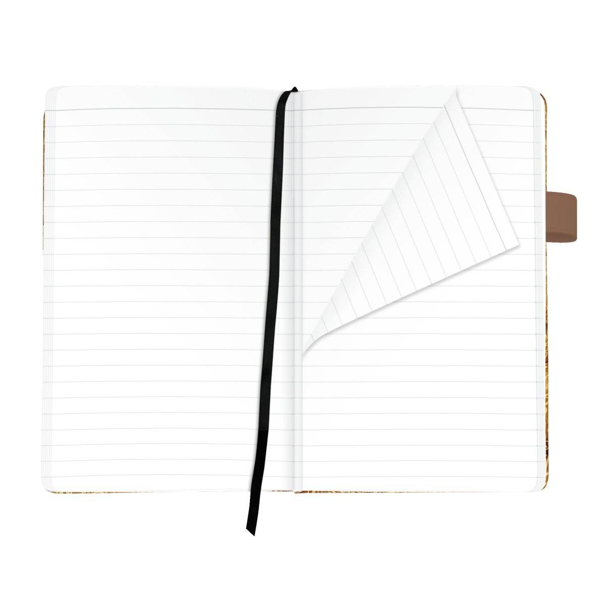 Herlitz 11369360, Muster, Mehrfarbig, Weiß, A5, 96 Blätter, 80 g/m², Liniertes Papier