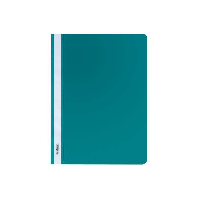 herlitz Schnellhefter, DIN A4, aus PP-Folie, türkis