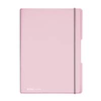 Herlitz 11408648, Einfarbig, Pink, A4, 80 Blätter, 80 g/m², Hardcover