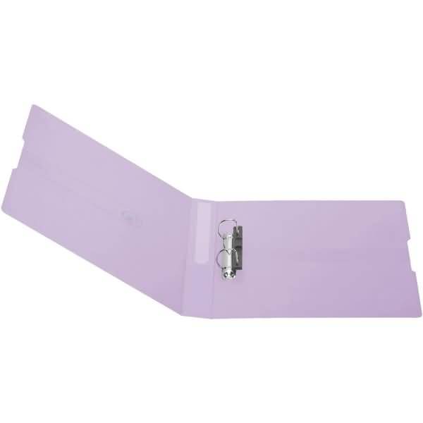 Ringbuch PP A4 2 Ringe 25mm flieder transparent to go