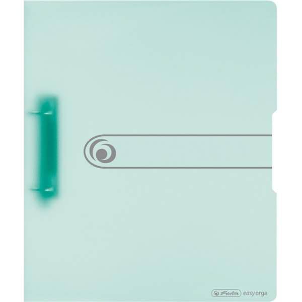Ringbuch PP A4 2 Ringe 25mm mint transparent to go