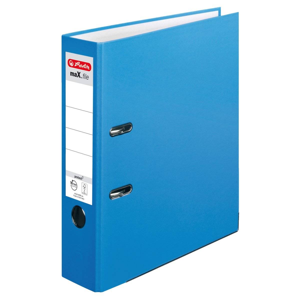 Herlitz 10094837, Lagerung, Metall, Polypropylen (PP), Blau, Deutschland