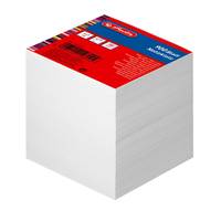 Herlitz 146225, Quadratisch, Weiß, Papier, 90 mm, 90 mm, 900 Blätter