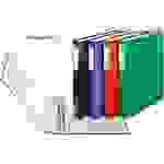 Herlitz maX.file, A4, Halteöse, Lagerung, Schwarz, Blau, Grün, Rot, Weiß, 2,5 cm