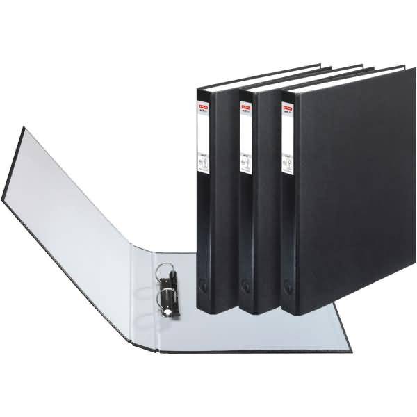 Ringbuch protect 2 Ringe 25mm A4 schwarz VE=3 Stück maX.file