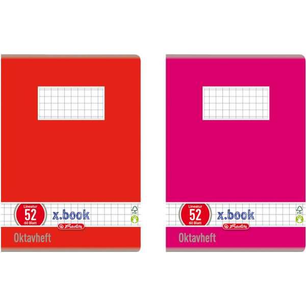 Oktavheft A6 60 Blatt kar FSC Mix