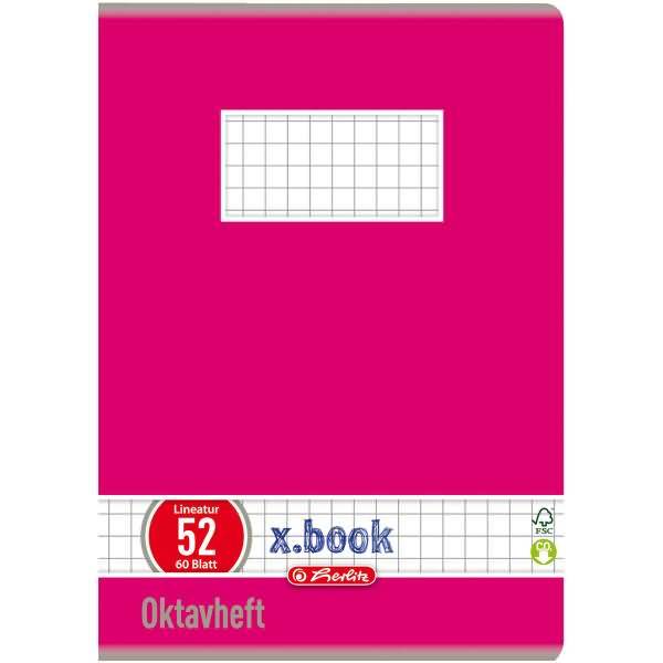 Oktavheft A6 60 Blatt kar FSC Mix