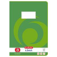 Herlitz 340208, Grün, Weiß, 32 Blätter, A4, 80 g/m², Junge/Mädchen, Papier
