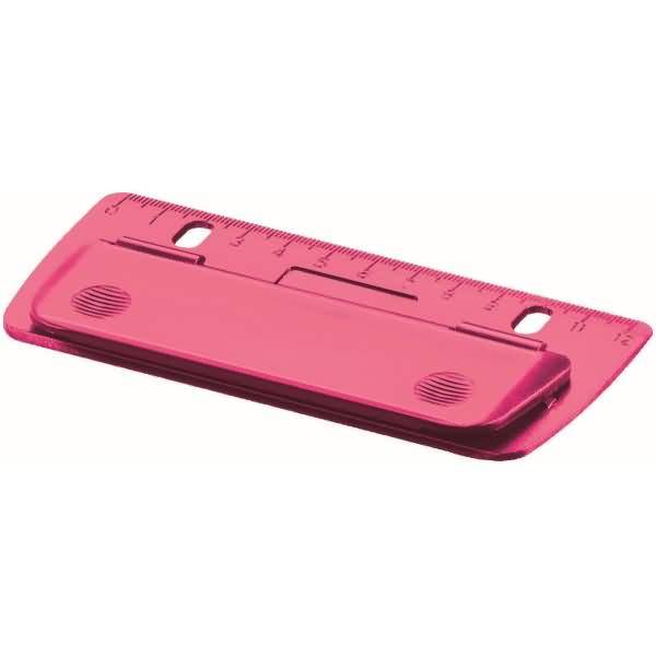 Mini-Taschenlocher Color Blocking Kunststoff 2 Blatt farbig sortiert